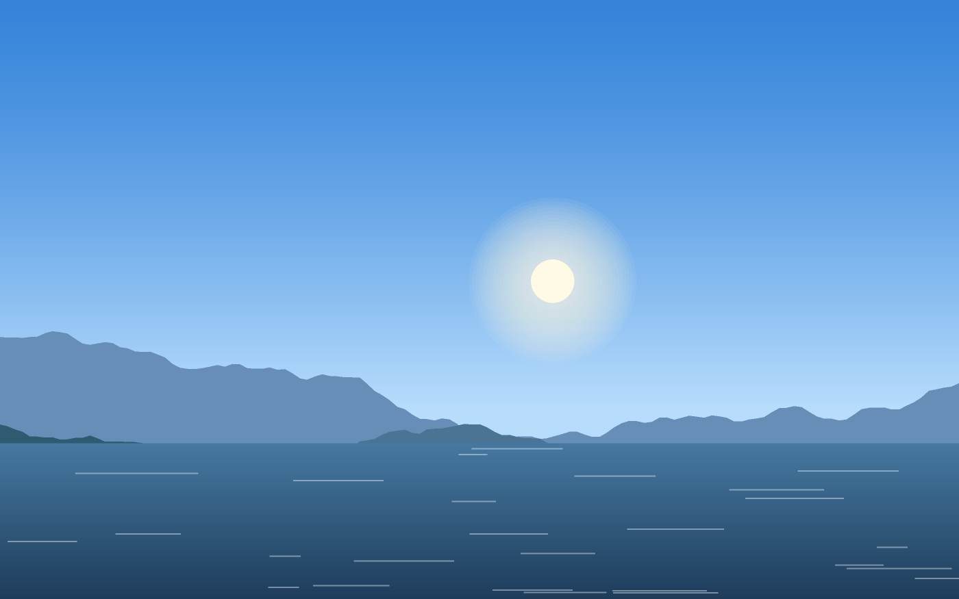 Landschaftsillustration