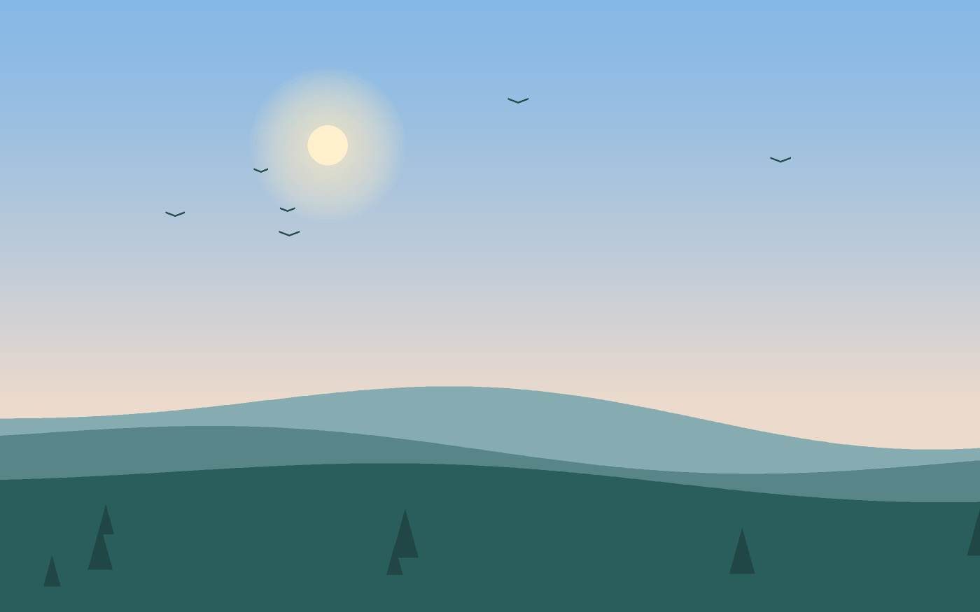 Landskabsillustration
