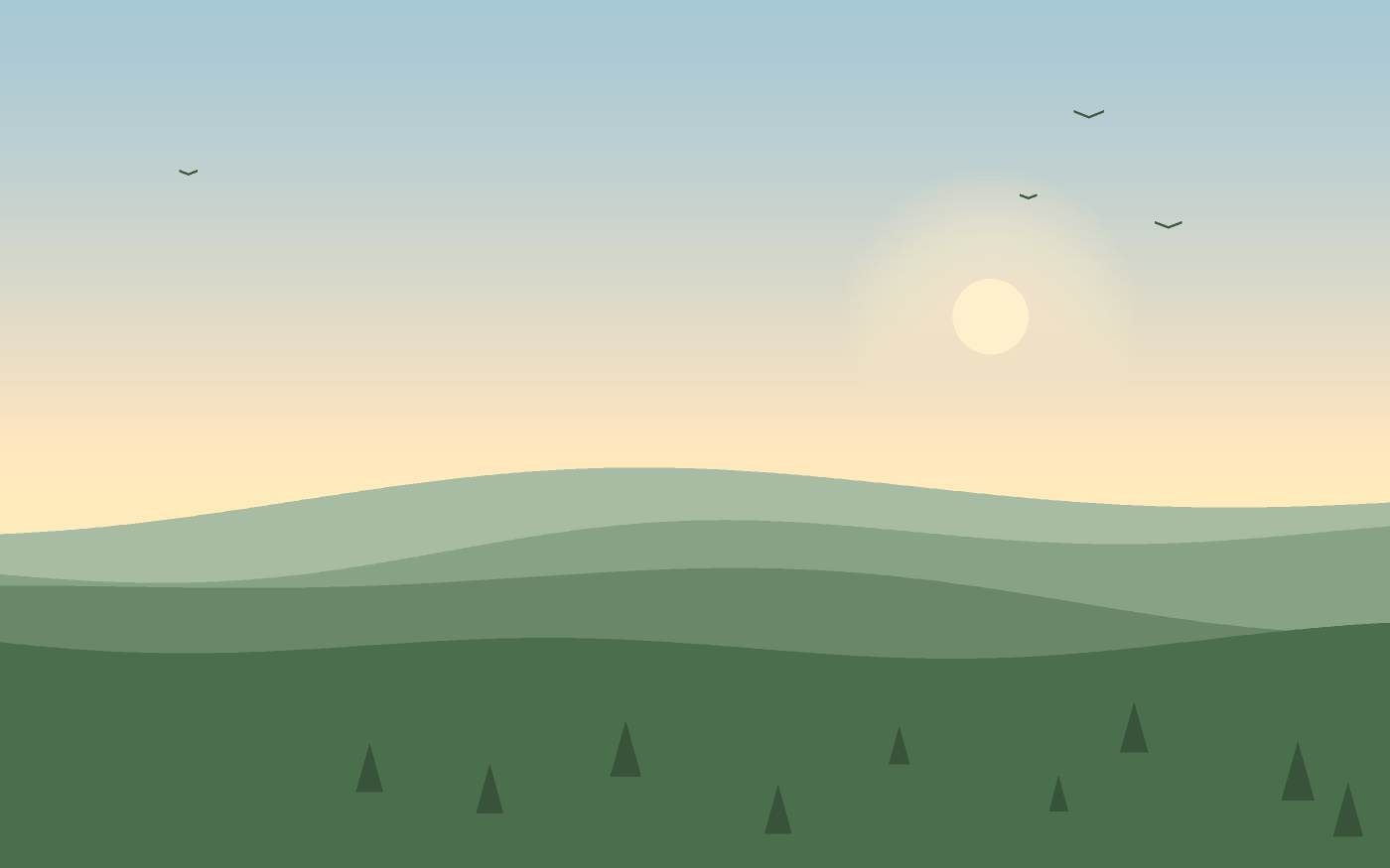 Landskabsillustration