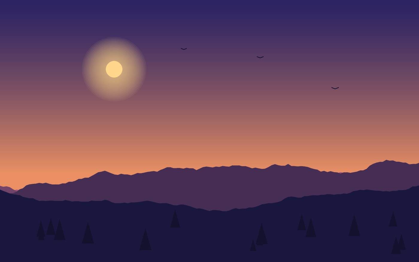 Landscape illustration